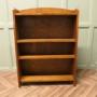 A Good Oak Open Bookcase