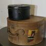 A Good Quality 19th Century Leather Hat Box + One