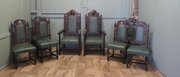 A Good Set Of 10 Victorian Gothic Jacobean Style 