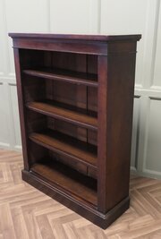 A Good Victorian Open Bookcase