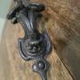 A Heavy Victorian Iron Door Knocker