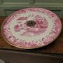 A Large 19th C Copeland Willow Pattern Lazy Susan