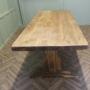 A Large French Oak Farmhouse Table  Table  Monastre