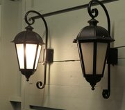 A Large Pair of Entrance Door Wall Lights
