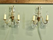A Magnificent Pair Of French Wall Chandeliers
