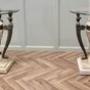 A Pair of  Italian Classical Style Side Tables  