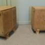 A Pair of Stylish Art Deco Bedside Lockers