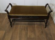 An Edwardian Duet Piano Stool