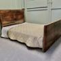 Art Deco Bur Walnut 4ft6” Double Bed