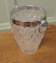 Art Deco Diamond Pattern Champagne Wine Cooler