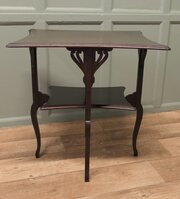 Arts & Crafts  Mahogany Occasional Table