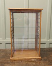 Arts And Crafts Counter Top Shop Display Cabinet, 