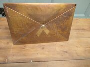 Arts And Crafts Letter Rack, Copper Envelope