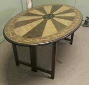 Artwork Painted By Graham Carr, Centre Table