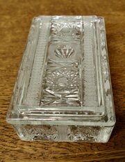 Beautiful Brilliant Star Cut Crystal Glove Box  