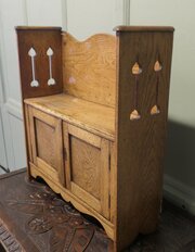 Beautifully Designed Arts And Crafts Wall Cabinet
