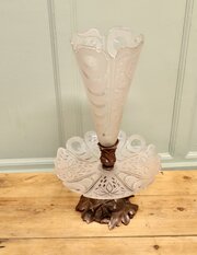 Black Forest And Baccarat Crystal Epergne  