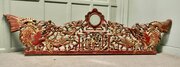 Carved Chinoiserie Decorative Temple Pediment