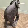 Carved Elephant  one piece Marble Sculpture