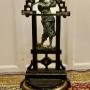 Cast Metal Golfing Umbrella or Stick  Stand