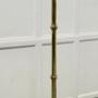 Chunky Brass Column Floor Lamp Brass Standard Lamp