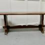 Chunky Solid Oak Farmhouse Coffee Table  