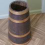 Copper and Oak Barrel Stick Stand