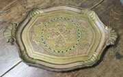 Decorative Carved  Gold Painted Italian Sideboard
