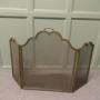Decorative Italian Folding Brass Fire Guard