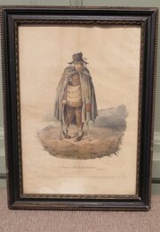 Early 19th Century Print “A Thing Of Shreds And Patches”