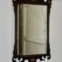 Edwardian Figured Walnut Wall Mirror