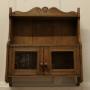 Edwardian Oak Wall Cabinet