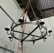 Enormous French Gothic Castle Chandelier (Candelie