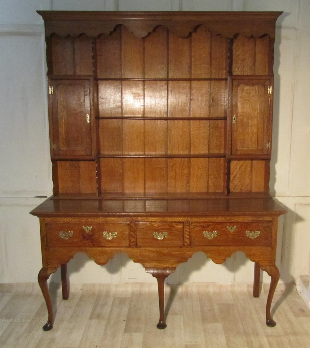 Exceptional Country Golden Oak Dresser Antiques Atlas