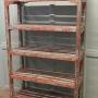 French Free Standing Studio Shelves. 