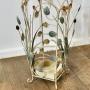 French Painted Wire Work Umbrella Stand