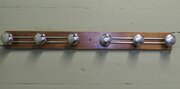 French Retro Style Coat Rack, 6 Coat Hooks