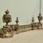 French Rococo Brass Extending Fender 