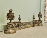French Rococo Brass Extending Fender 