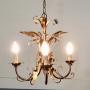 French Toleware Gilded Chandelier