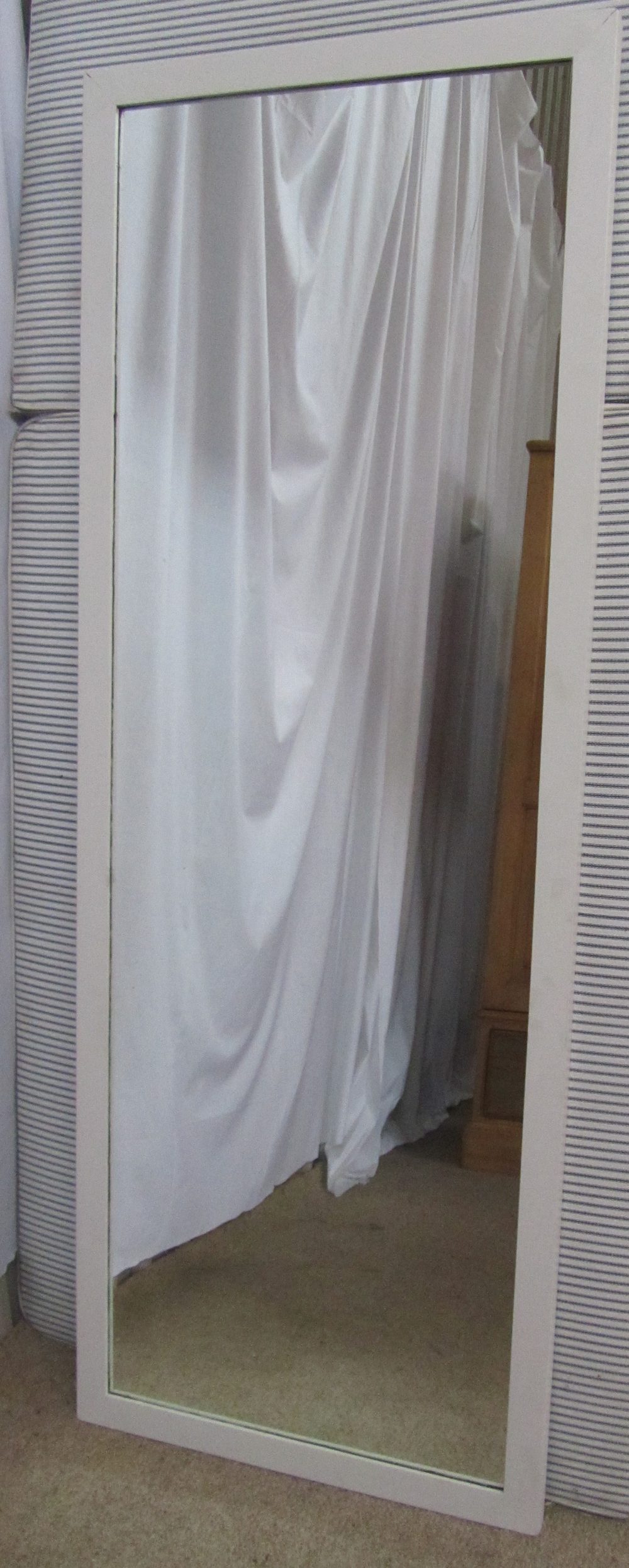 Antiques Atlas Full Length Victorian Wall Mirror Painted Frame