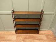 Georgian Style Wall Hanging Shelf With Drawers