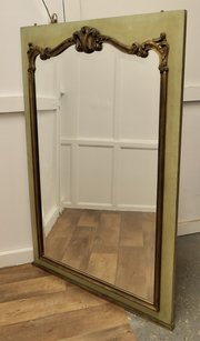 Gilt and Crackle Paint Mirror