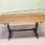 Good Quality Oak Refectory Dining Table