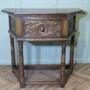 Gothic Carved Oak Credence Table