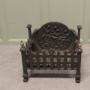 Gothic Style Free Standing Fire Basket with Decora