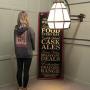 HUGE Brass Octagonal Wall Lantern 
