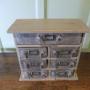 Industrial Look Metal Filing Drawers,  