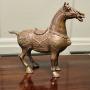 Intricately Decorated Bronze Tang Horse