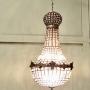 Large French Empire Balloon Style Chandelier